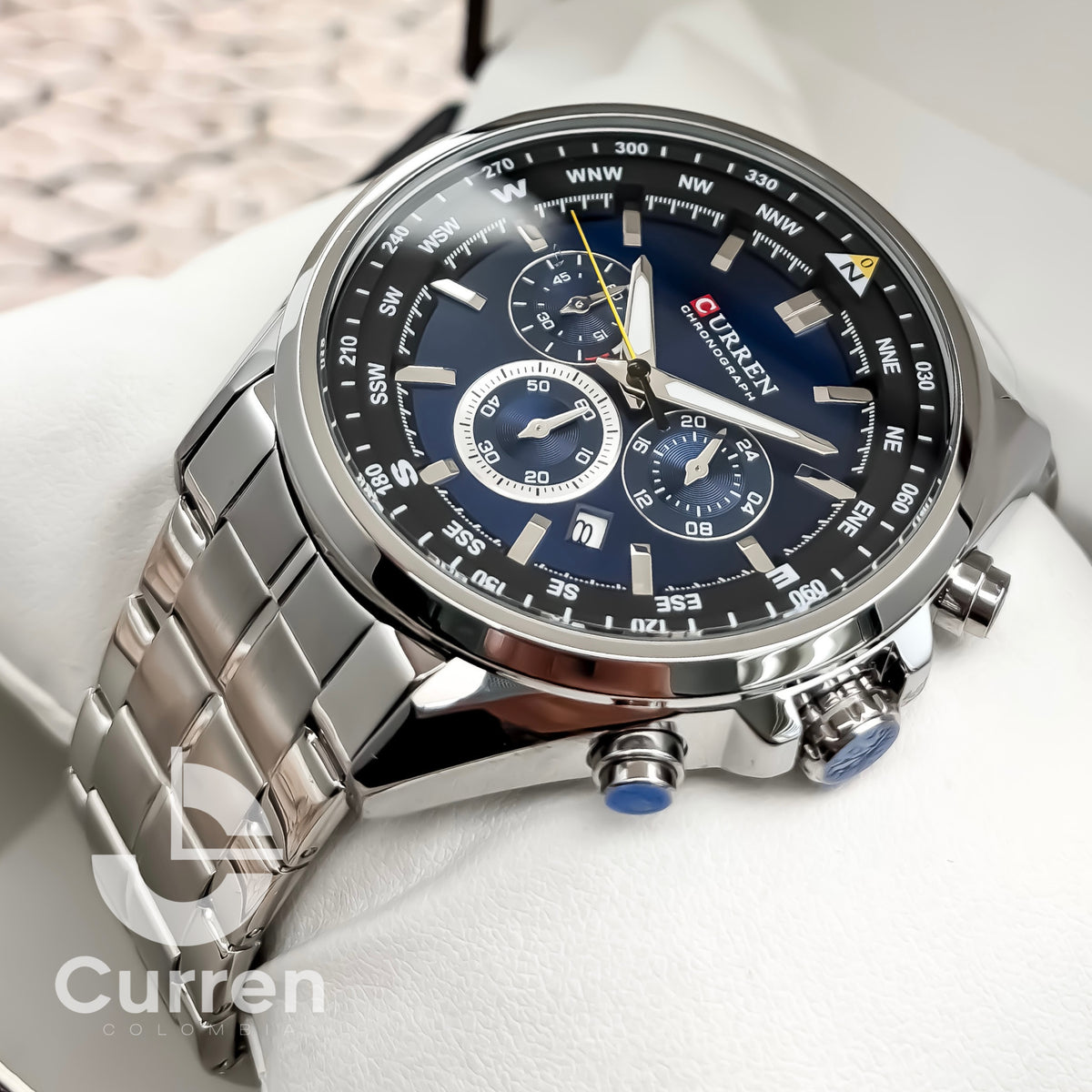 Reloj de Hombre Curren 8399+ Esfero Curren+ Bolsa de Regalo!