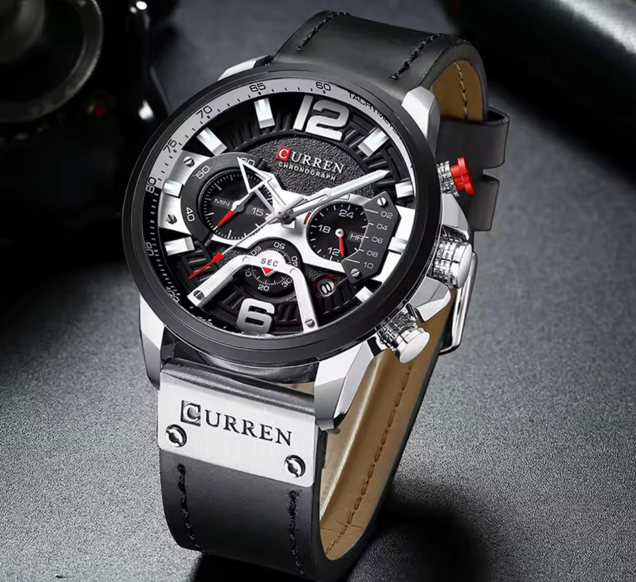 Reloj de Hombre Curren 8329+ Esfero Curren+ Bolsa de Regalo