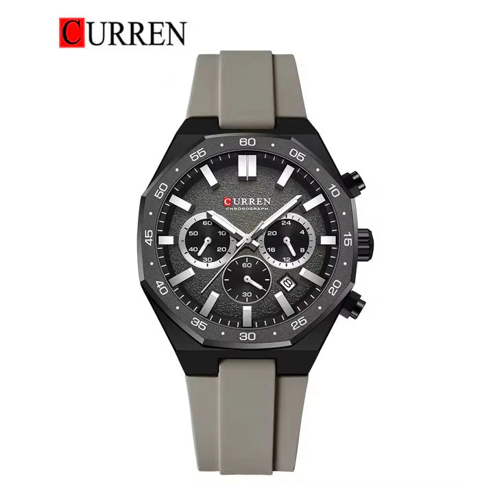 Reloj Caballero 8489+ Esfero Curren+ Bolsa de Regalo