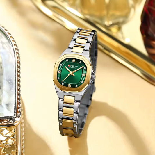 Reloj de Dama Curren 9104 + Esfero Curren+ Bolsa de Regalo!