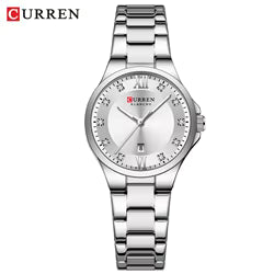 Reloj de Dama Curren 9107 + Esfero Curren+ Bolsa de Regalo