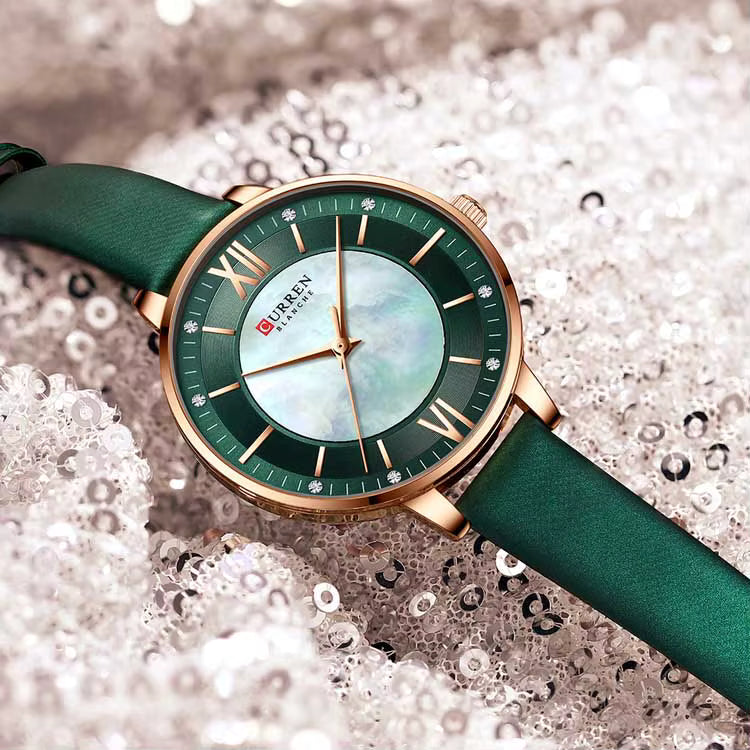 Reloj Curren  Mujer 9080+ Esfero Curren+ Bolsa de Regalo!