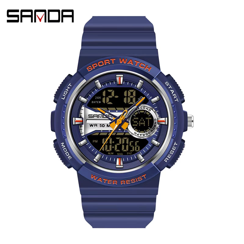 Reloj Sanda 6081 – Deportivo y funcional