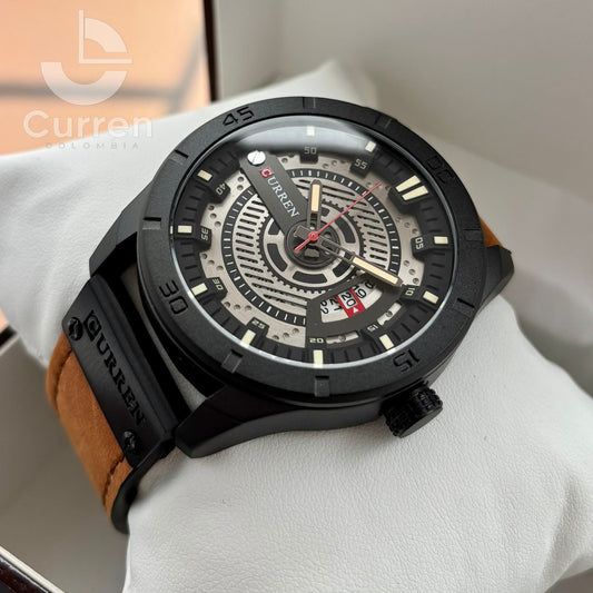 Reloj de Hombre Curren 8301+ Esfero Curren+ Bolsa de Regalo
