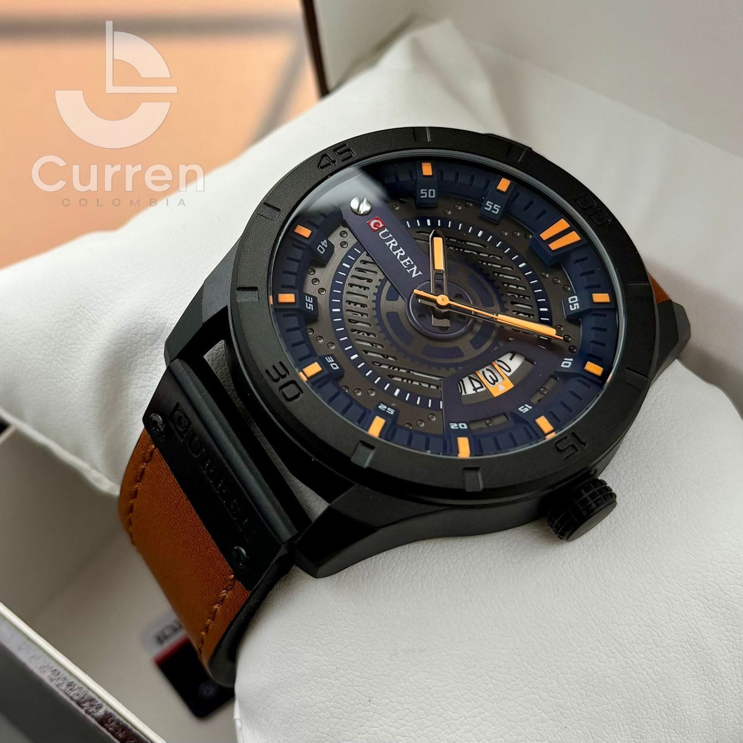Reloj de Hombre Curren 8301+ Esfero Curren+ Bolsa de Regalo