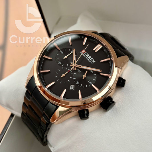 Reloj de Hombre Curren 8446 + Esfero Curren+ Bolsa de Regalo