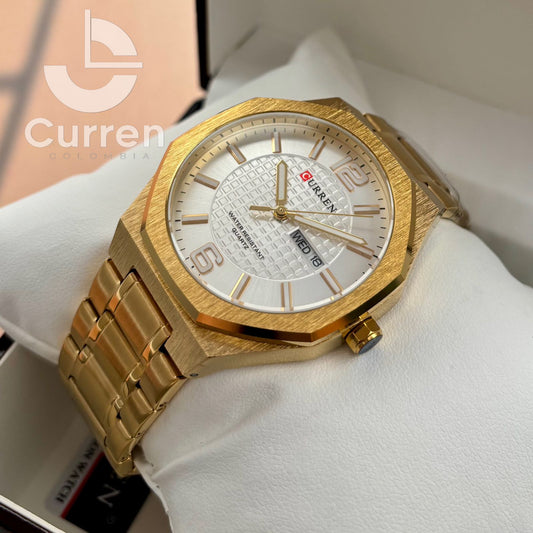 Reloj de Hombre Curren 8476+ Esfero Curren+ Bolsa de Regalo