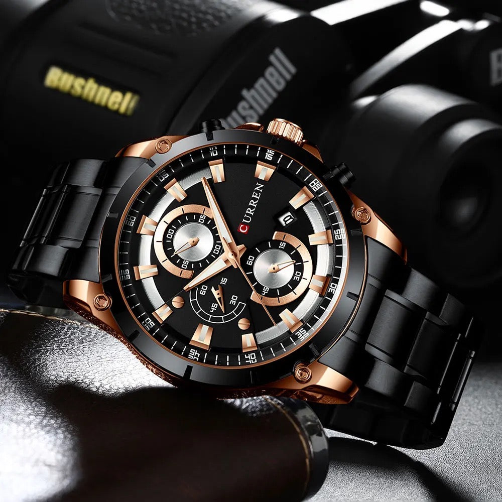 Reloj de Hombre Curren 8360+ Esfero Curren+ Bolsa de Regalo