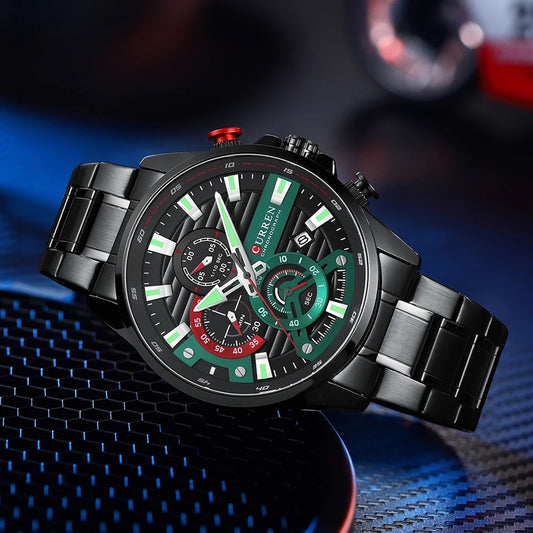 Reloj de Hombre Curren 8415 + Esfero Curren+ Bolsa de Regalo