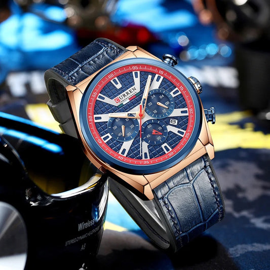 Reloj de Hombre Curren 8392+ Esfero Curren+ Bolsa de Regalo