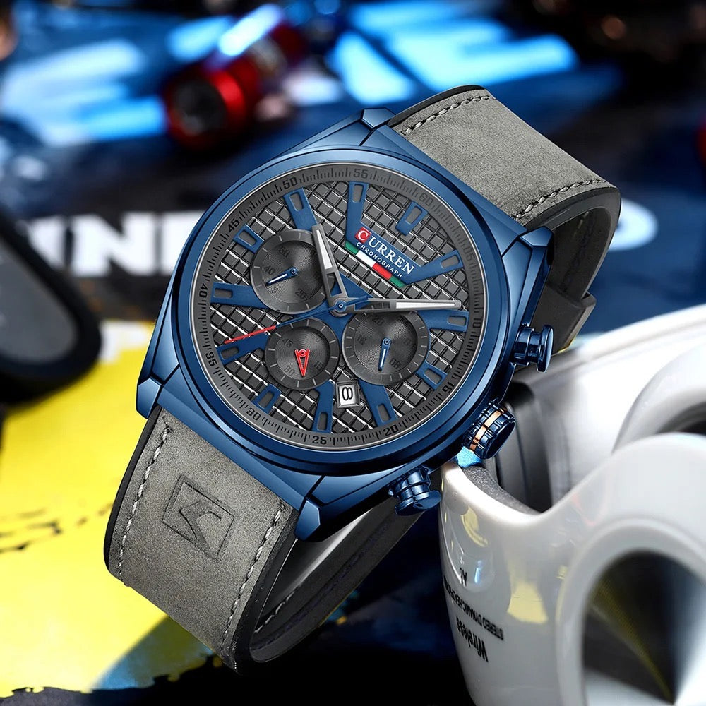 Reloj de Hombre Curren 8392+ Esfero Curren+ Bolsa de Regalo