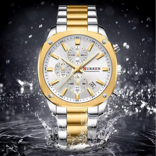 Reloj de Hombre Curren 8490+ Esfero Curren+ Bolsa de Regalo