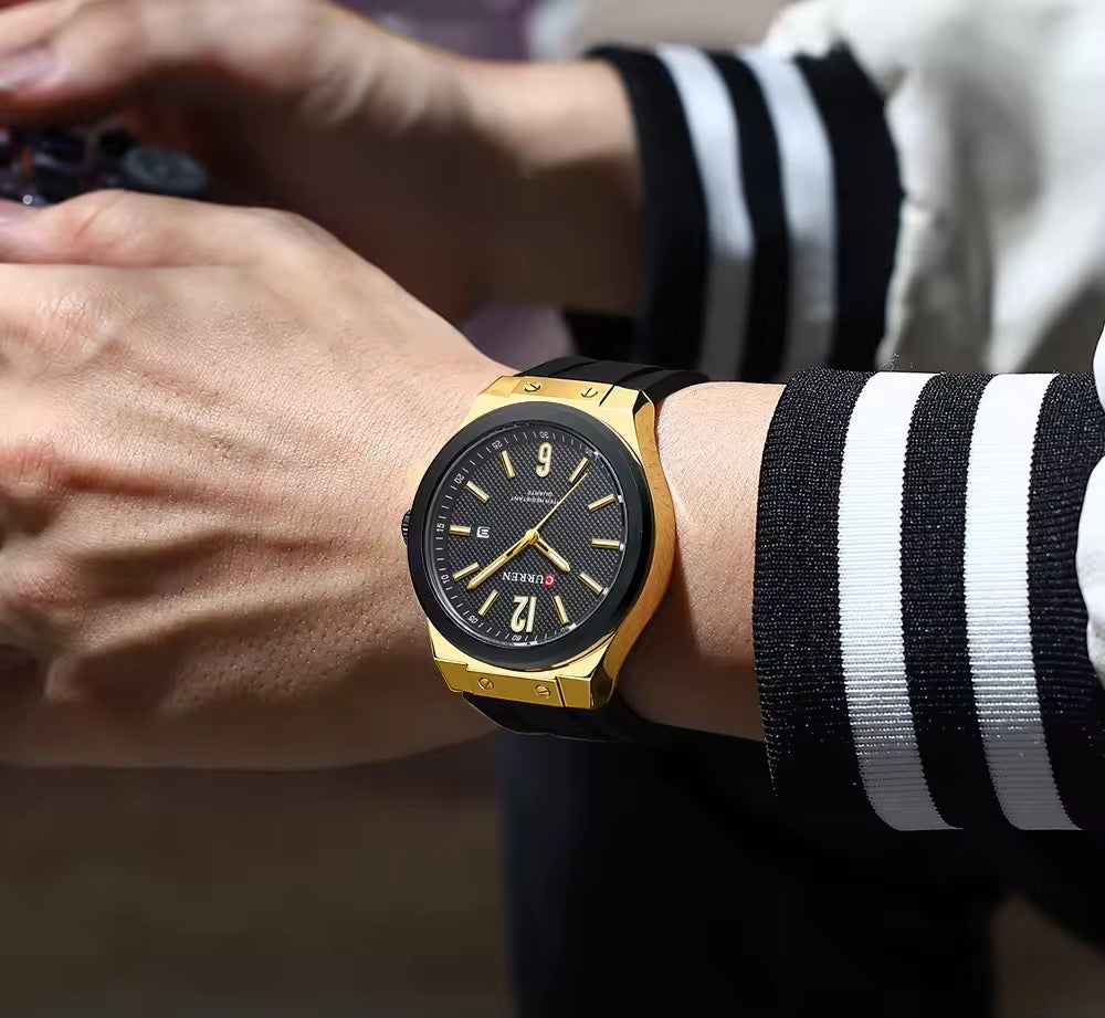 Reloj de Hombre Curren 8467 + Esfero Curren+ Bolsa de Regalo