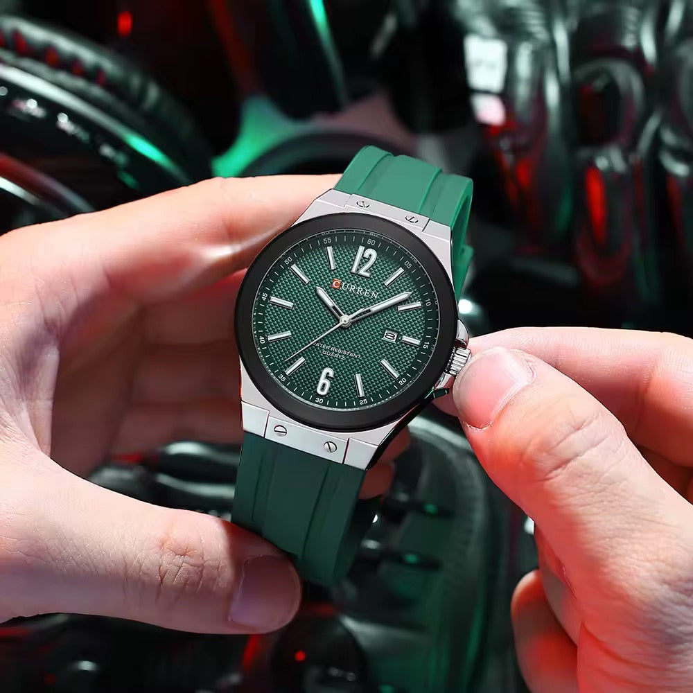 Reloj de Hombre Curren 8467 + Esfero Curren+ Bolsa de Regalo