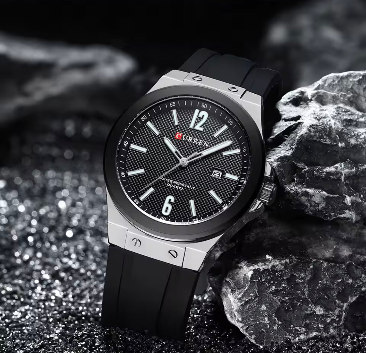 Reloj de Hombre Curren 8467 + Esfero Curren+ Bolsa de Regalo
