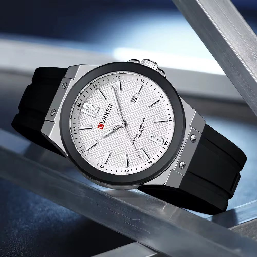 Reloj de Hombre Curren 8467 + Esfero Curren+ Bolsa de Regalo