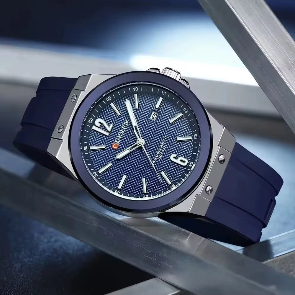 Reloj de Hombre Curren 8467 + Esfero Curren+ Bolsa de Regalo