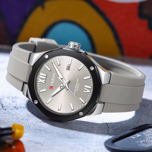 Reloj De Hombre Curren 8465 + Esfero Curren+ Bolsa de Regalo!