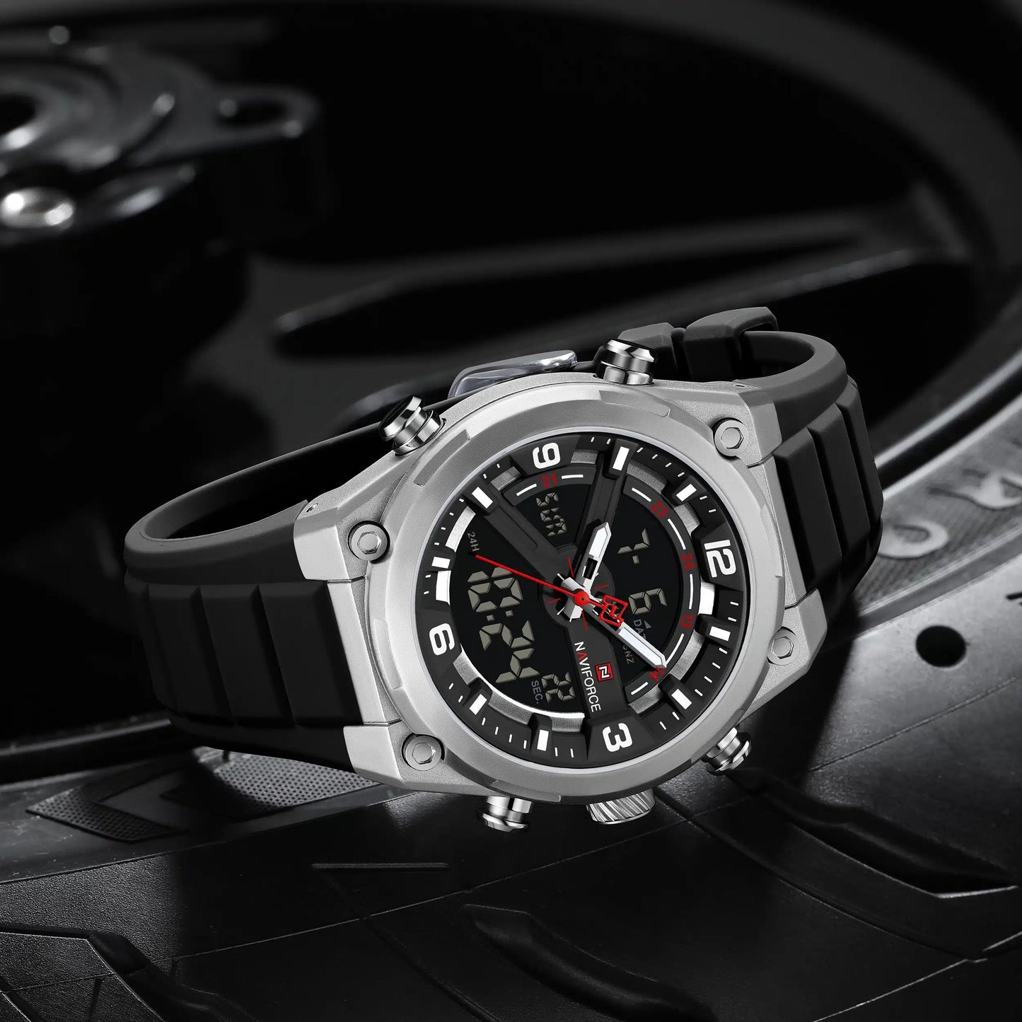 Reloj Naviforce de Caballero goma 9265