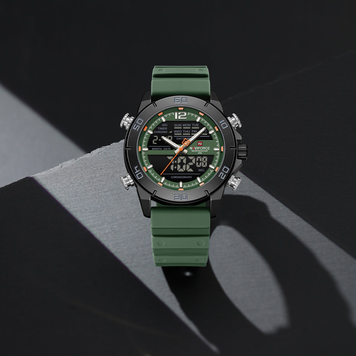 NAVIFORCE DOBLE HORA  NF9253 🫟