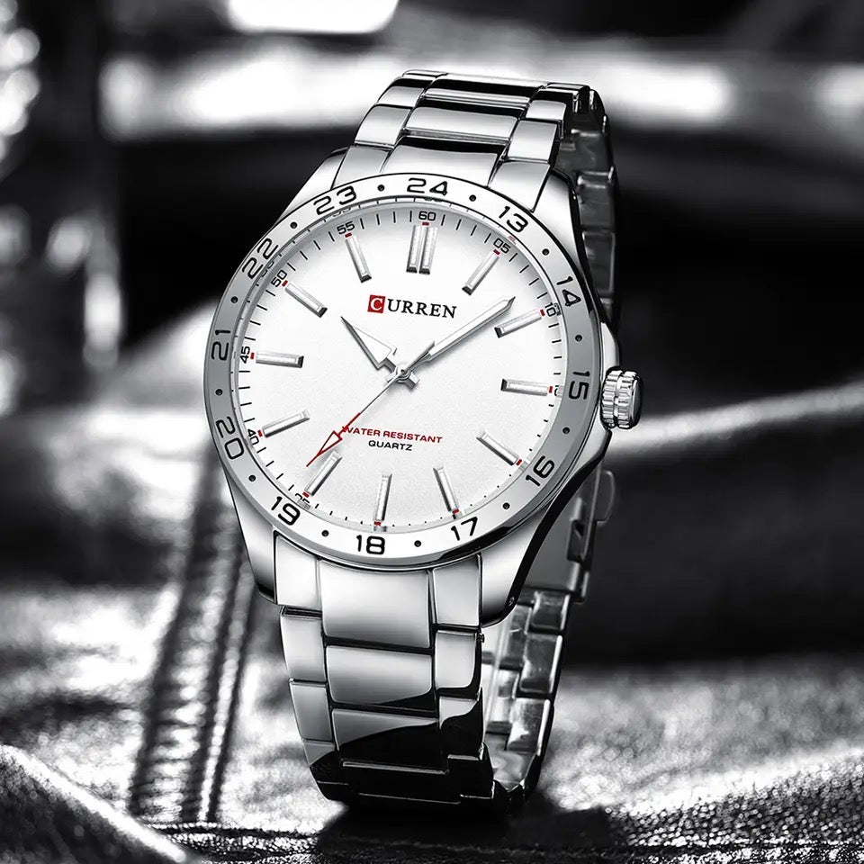 Reloj de Hombre Curren 8452+ Esfero Curren+ Bolsa de Regalo