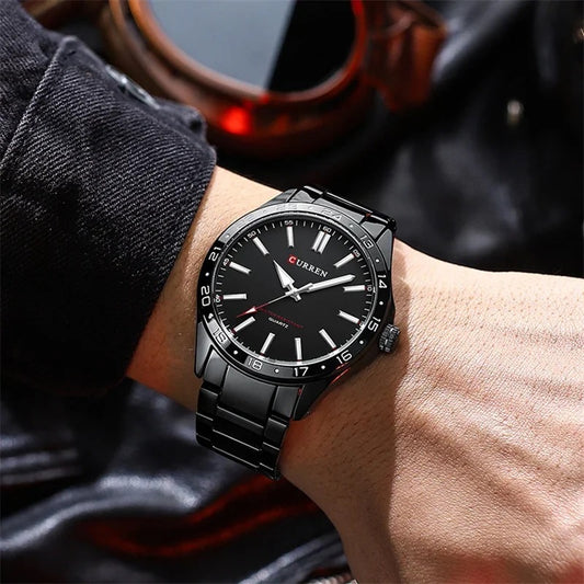 Reloj de Hombre Curren 8452+ Esfero Curren+ Bolsa de Regalo