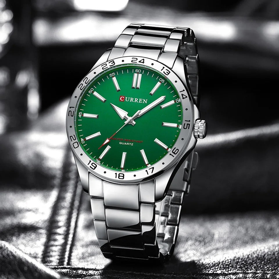 Reloj de Hombre Curren 8452+ Esfero Curren+ Bolsa de Regalo