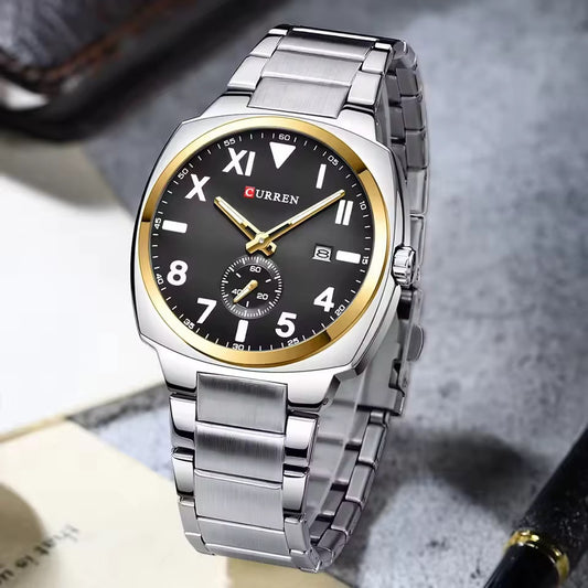 Reloj de Hombre Curren 8472+ Esfero Curren+ Bolsa de Regalo