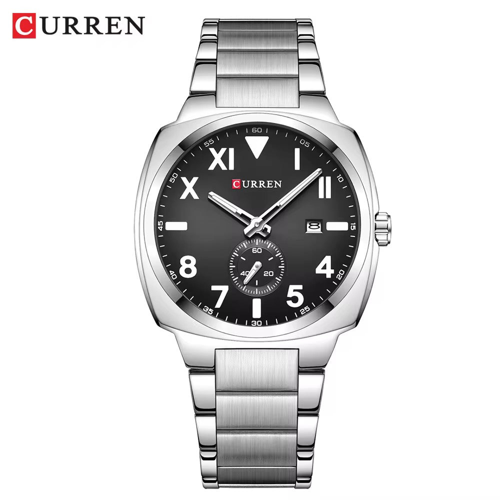Reloj de Hombre Curren 8472+ Esfero Curren+ Bolsa de Regalo