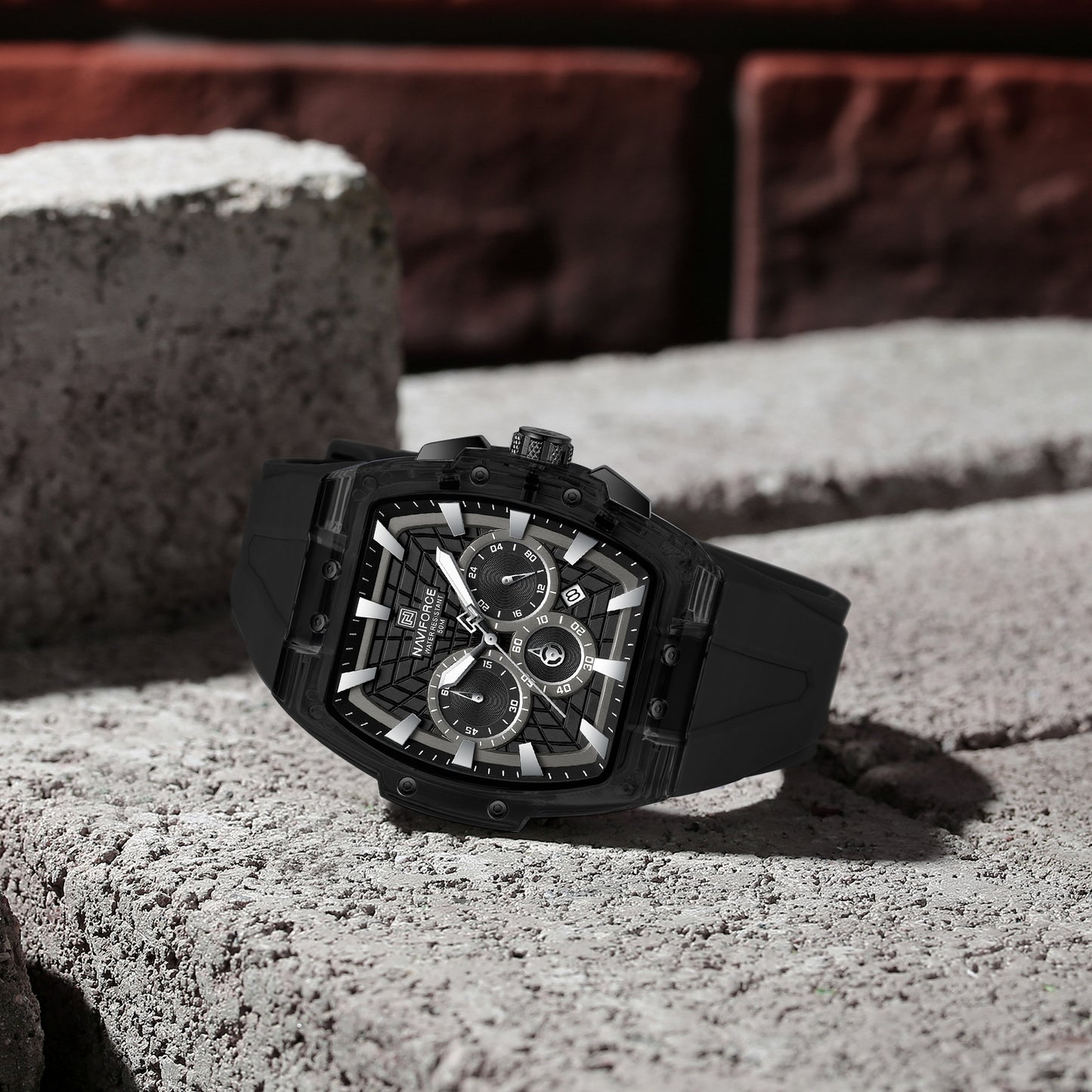 Reloj Naviforce de Caballero en goma 6113