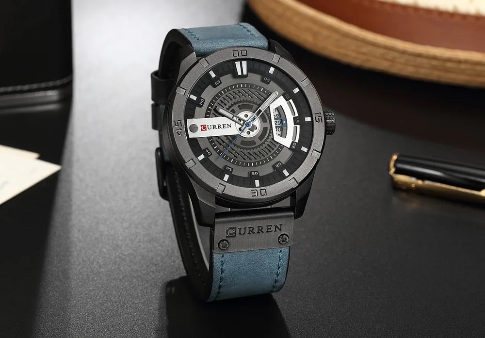 Reloj de Hombre Curren 8301+ Esfero Curren+ Bolsa de Regalo