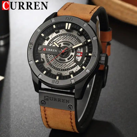 Reloj de Hombre Curren 8301+ Esfero Curren+ Bolsa de Regalo