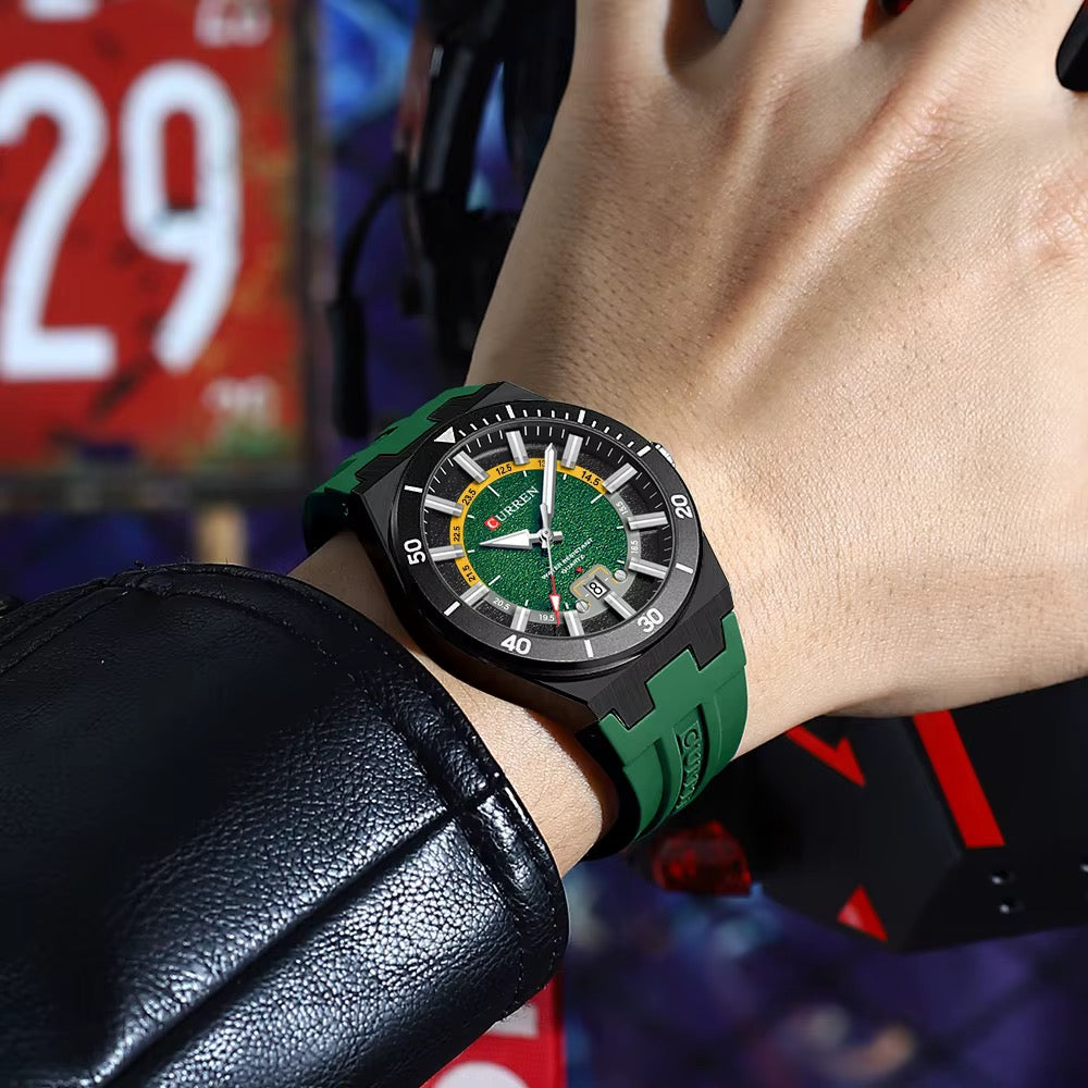 Reloj para Caballero Curren 8491 + Esfero Curren+ Bolsa de Regalo ✅