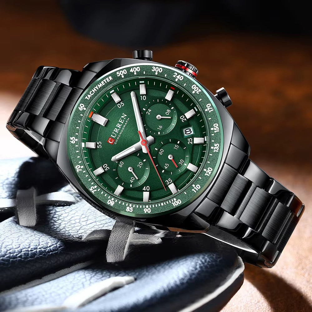Reloj de Hombre Curren 8497+ Esfero Curren+ Bolsa de Regalo✅