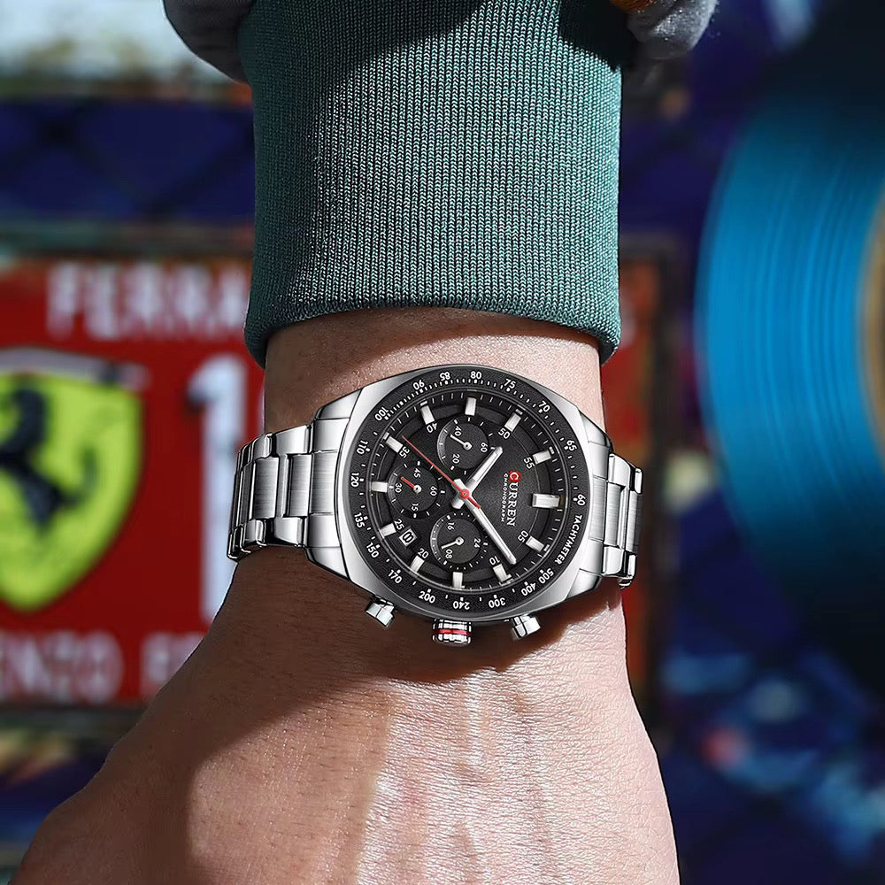 Reloj de Hombre Curren 8497+ Esfero Curren+ Bolsa de Regalo✅