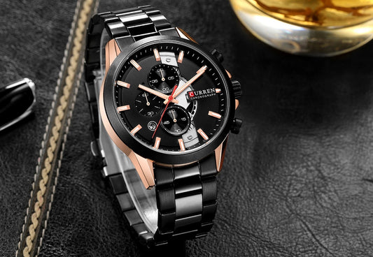 Reloj Curren De Hombre 8325+ Esfero Curren+ Bolsa de Regalo