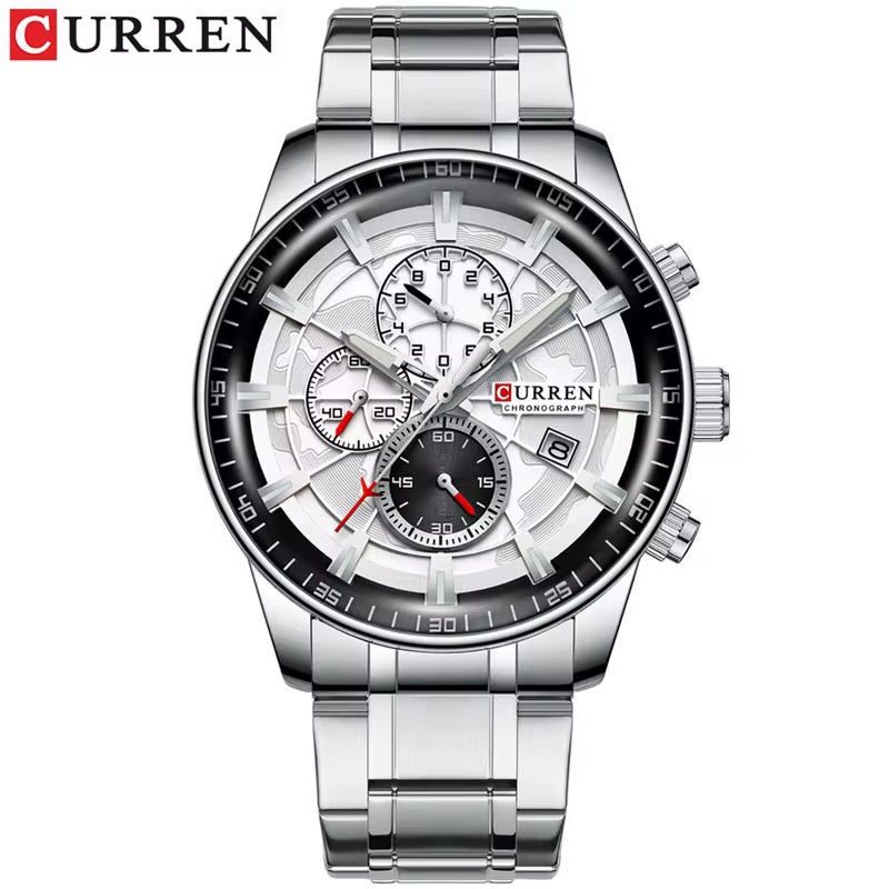Reloj de Hombre Curren 8362 + Esfero Curren+ Bolsa de Regalo