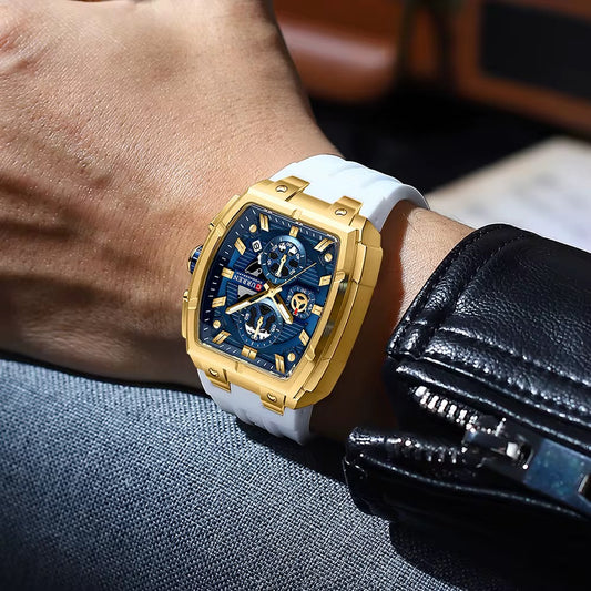 Reloj de Hombre Curren 8488 + Esfero Curren+ Bolsa de Regalo