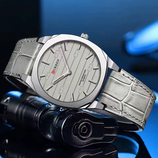 Reloj de Hombre Curren 8480+ Esfero Curren+ Bolsa de Regalo