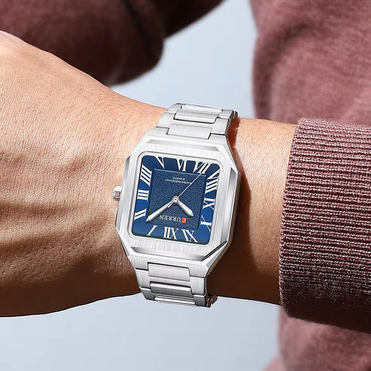 Reloj de Hombre Curren 8482+ Esfero Curren+ Bolsa de Regalo