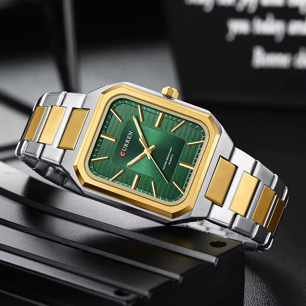 Reloj de Hombre Curren 8457 + Esfero Curren+ Bolsa de Regalo