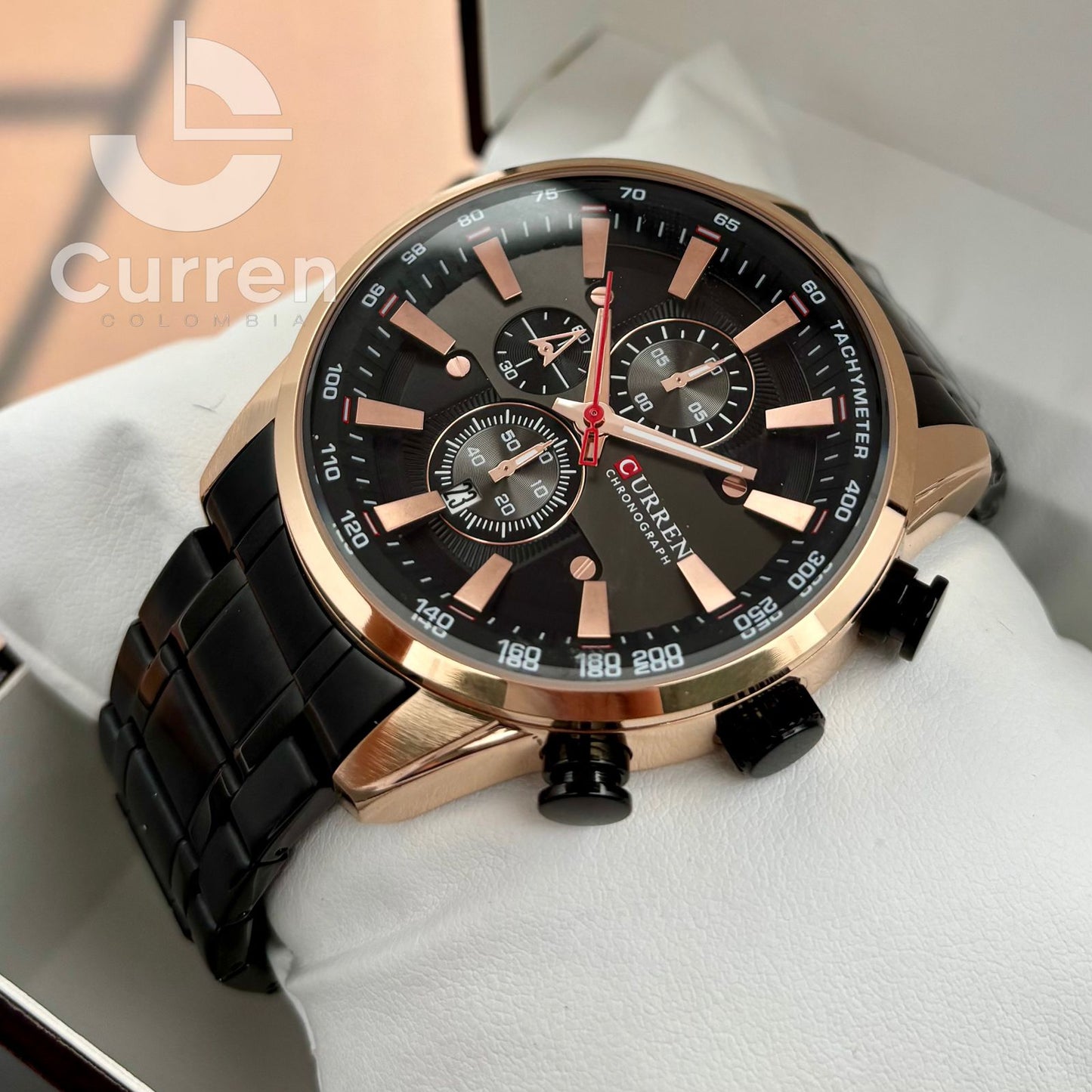 Reloj de Hombre Curren 8351  + Esfero Curren+ Bolsa de Regalo