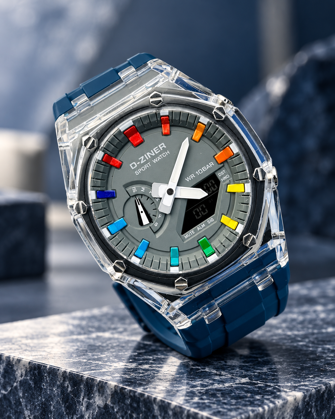 ⌚ Reloj Deportivo D-ZINER – Estilo Moderno y Energía de Colores✅