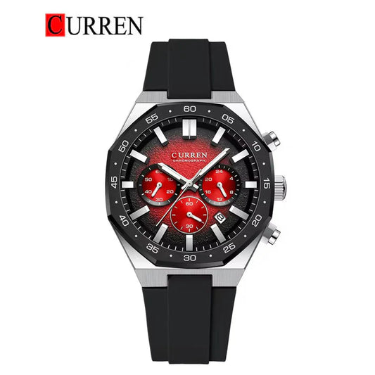 Reloj Caballero 8489+ Esfero Curren+ Bolsa de Regalo