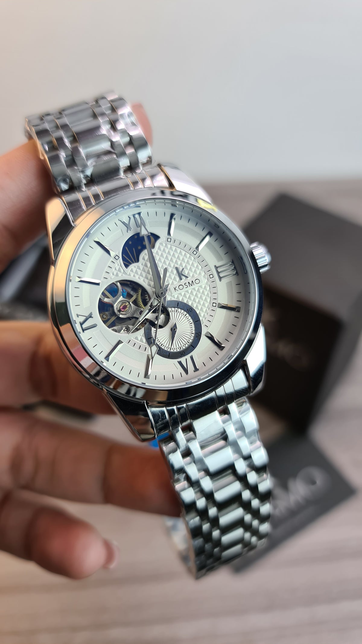 Reloj automático KOSMO FASE LUNAR 🌓 ✅