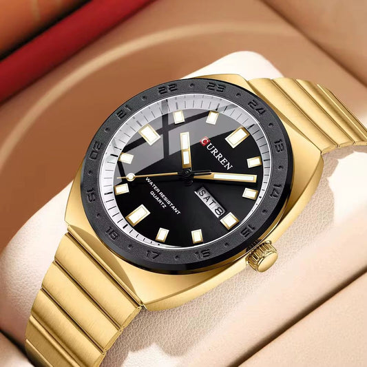 Reloj de Hombre Curren 8473 + Esfero Curren+ Bolsa de Regalo