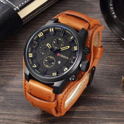 Reloj de Hombre Curren 8225+ Esfero Curren+ Bolsa de Regalo