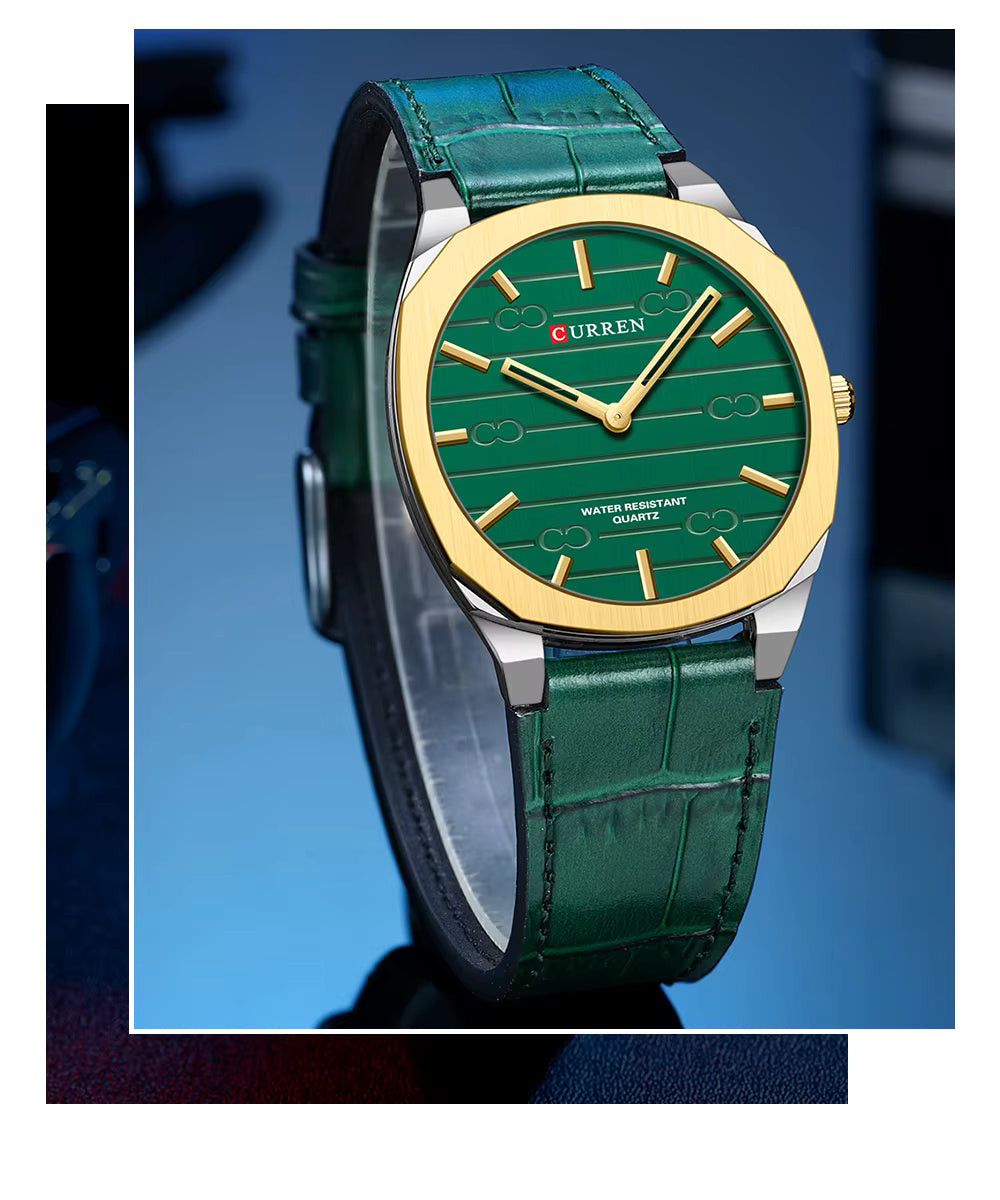 Reloj de Hombre Curren 8480+ Esfero Curren+ Bolsa de Regalo