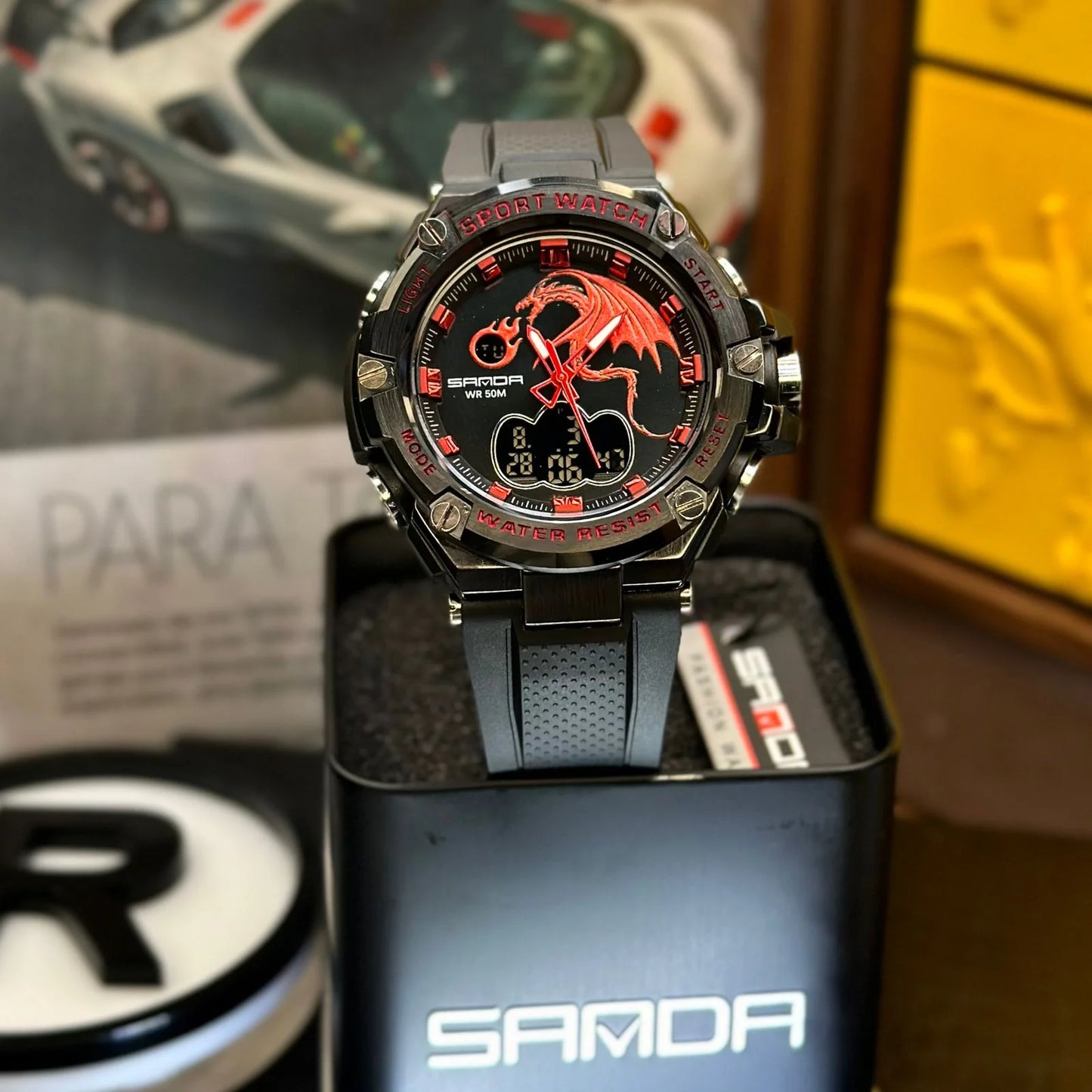 Reloj Dragón Sanda para hombre