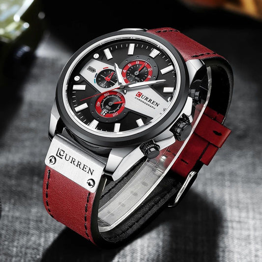 Reloj de Hombre Curren 8394+ Esfero Curren+ Bolsa de Regalo